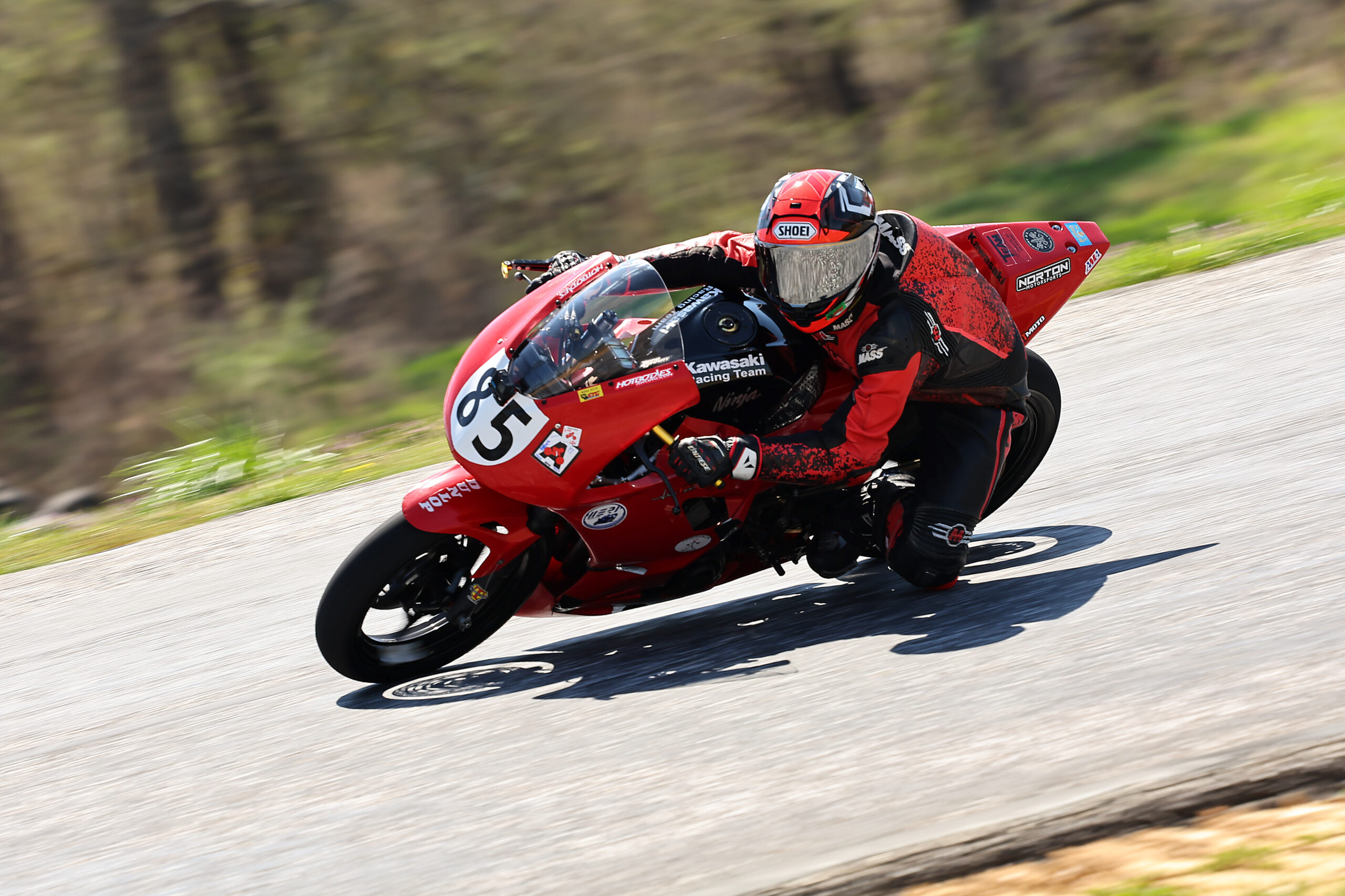 Brayden Burke #85 on track